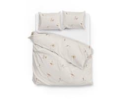 Zohome Maribosa Dekbedovertrek - 100% Katoen-Satijn - 240x220 - Beige