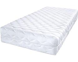 Matras Ties - 140x200 - 19 cm dik - Anti-Allergie - Afritsbare en wasbare hoes