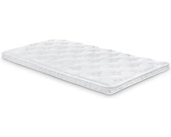 Topdekmatras Solid - 120x200 - 11 cm dik - Anti-Allergie - Afritsbare en wasbare hoes