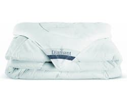 Diamant Dekbed Elegance 10% Eendendons - Enkel - Tweepersoons - 200x200 cm - Wit
