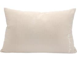 LEEFF - Kussen PAX - Taupe - Today is a good day - 60 x 40 cm