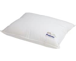 Balette Donzen Hoofdkussen – 80x80 cm - Luxe Kussen met Natuurlijk Dons – Anti-Allergeen & Anti-Huisstof – Zacht & Ademend – Percale Katoen - Voor Alle Slaaphoudingen