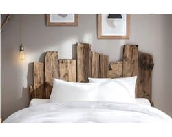 Hoofdkussen - Comfort Kussen - Lekker Slapen - Opblaasbaar - 60 x 60 cm - Wit