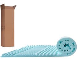 Matras Topper - Queensize, 50,8 Mm Dik, Traagschuim met Verkoelende Gel voor Optimaal Slapen