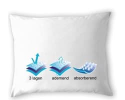 Greenlives - Hoofdkussen - 70 x 80 cm - Orthopedisch Hoofdkussen - Aloe vera