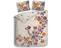 Heckettlane Dekbedovertrek Katoen Satijn Luz - Multi - 100% Katoen-Satijn - Dekbedovertrek 200x200/220cm - Tweepersoons - Santa Fe