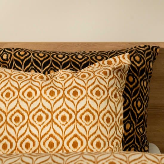 Kayori Yra Dekbedovertrek Flanel - 200x200-220 + 2 slopen - Superzacht & Isolerend - Tweepersoons - Goud