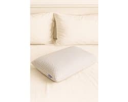 Mevaz Smart Pillow – Bamboe Hoofdkussen – Koel & Ademend – Silky Ice Fabric – Ergonomisch & Comfortabel
