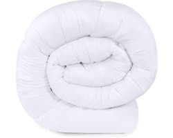 dekbed met Hoektabs (220x230 cm) - Microfiber Zacht Dekbed king zur Winter (2580 g) - Doos Gestikt Alternatief Dekbed (220x230 cm, Wit)