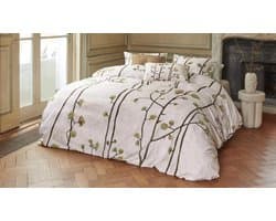 Beddinghouse x Van Gogh Museum Plum Blossoms dekbedovertrek - Lits-Jumeaux - 240x200/220 cm - Zand