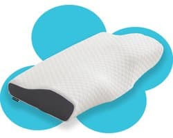 Dadson Hoofdkussen – Stevig – 30x50x10cm – Memory Foam – Traagschuim – Slaaphouding – Hoofdkussens – Slapen – Kussen