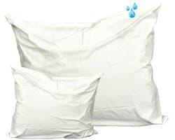 Waterdicht - afwasbaar kussen wit - 60x70 cm