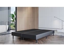Boxspring Los Onderstel Fleur - 160x200 cm - Stof Zwart
