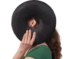 Verlicht Oorpijn - Oorkussen voor Zijslapers - Verstelbare Vulling - Donut Kussen voor Oor - Vermindert Oordruk - Kussen met Oorgat - CNH Oorkussen - Oorbelkussen