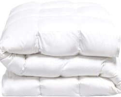 Dekbed 230x240cm – Ganzendons 2850g Vulling - Lits-Jumeaux EXTRA LANG Tweepersoons OnceDoce® ‘Åmberg’ Luxe Dons Winterdekbed - Wasbaar - Luchtig Zeer Warm en comfortabel – Warmteklasse 1