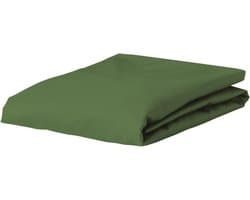 Essenza Premium Percale Hoeslaken Mosgroen - 180x200 cm