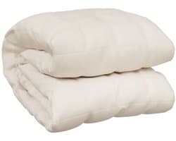 vidaXL Verzwaringsdeken 220x240 cm - Lichtcrème Slaapproblemen - Verzwaringsdeken - Weighted Blanket - Drukkend Gevoel - Rustig Slapen