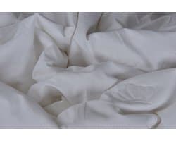 Luxe 100% Katoenen Dekbed Tweepersoons 155x220cm – Ademend, Anti-Allergie, Wasbaar, Zacht & Comfortabel – Moonlight Wit