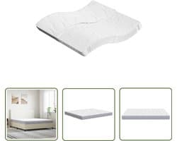 vidaXL Matras - Pocketveringmatras - Pocketveringmatras middelhard 180x200 cm - Slapen - Bedden - Comfort