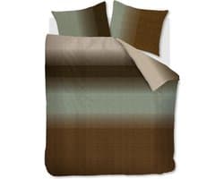 Beddinghouse Duco dekbedovertrek - Lits-Jumeaux - 240x200/220 - Olijfgroen