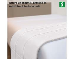 Schlaftroll - Deken 200x200 - Deken met vulling van microvezel - Ademend - ideaal voor alle seizoenen