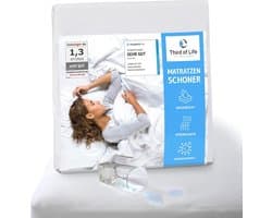 Waterdichte Matrasbeschermer 80 x 200 cm | Ademend en Anti-Mijten Matrasdeken | Hygiënische Toper