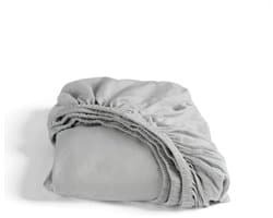 Cinderella - Hoeslaken (tot 25 cm) - Double Jersey - 160x200/210/220 - Lichtgrijs