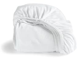 Cinderella - Hoeslaken - tot 35 cm matrashoogte - Double Jersey - 160x200/210 cm - Wit