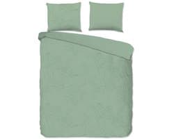 Pure dekbedovertrek bloemen - 2 persoons 200x200/220 cm - Lichtsalie - Microvezel