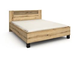 Bed Mekong Eiken - 160x200cm - Hoogte 95 cm