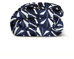 Dekbed-Discounter - Fresh and Co Dekbed Zonder Overtrek 140 x 200 cm - Wasbaar dekbed - Wasbaar op 40 graden - All season dekbed - Painted Leafs