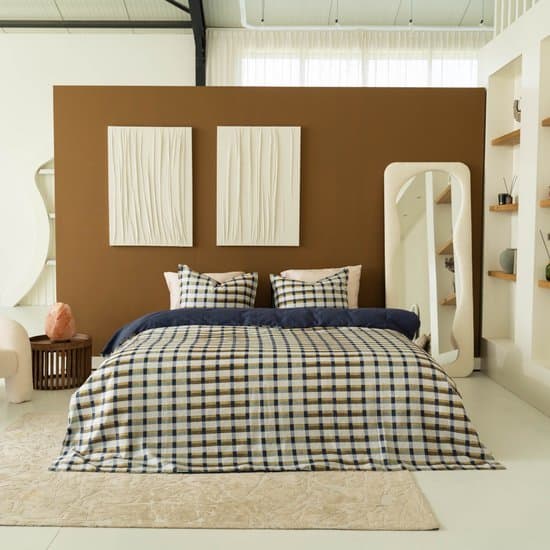 Kayori Nemuro Dekbedovertrek Katoensatijn - 240x200-220 + 2 slopen - Lits-jumeaux - Zacht, Ademend & Vochtregulerend - Multi