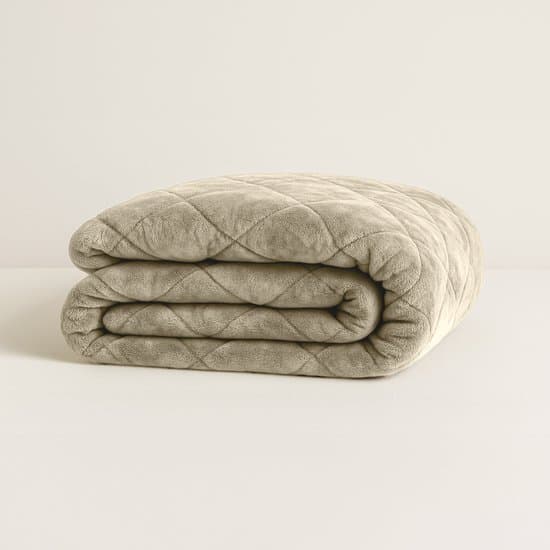 Y-NOT - Teddy Fluffy Dekbed 240x220 - Nude - Geen overtrek nodig - Wasbaar