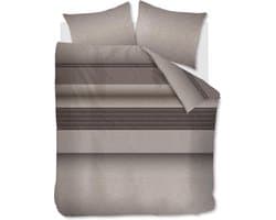 Rivièra Maison Retrograde Dekbedovertrek - Lits-jumeaux - 240x200/220 cm - Bruin