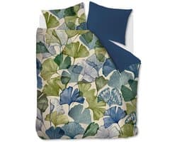 Beddinghouse Sue dekbedovertrek - Tweepersoons - 200x200/220 cm - Blauw Groen
