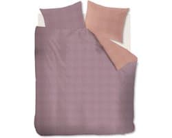 At Home by BeddingHouse All Lines Dekbedovertrek - Tweepersoons - 200x200/220 cm - Lila