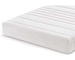 Matras 140x200 - circa 15 cm - Koudschuim - Hybride HR50 - premium afritsbare hoes - Anti Allergie- Oekotex Certipur gecertificeerd - Gratis levering