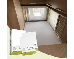 Textielpakket Frans bed - 1 molton met 2 hoeslakens - links 2 x Wit