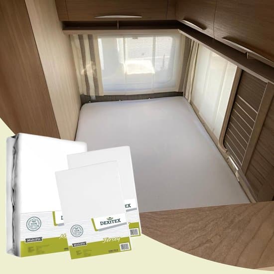 Textielpakket Frans bed - 1 molton met 2 hoeslakens - links 2 x Wit