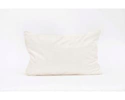 Briljant Pure Hoofdkussen - 60x70 cm – 900g Javaanse Kapok – Natuurlijk Ventilerend & Anti-Allergisch – Ademend Hoofdkussen voor Zij- en Rugslapers