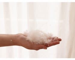 Yumeko hoofdkussen dons 70x90 medium - Biologisch & ecologisch