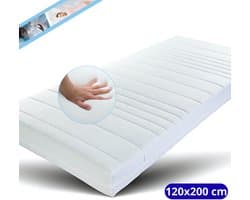 Maan matras ®- Matras 120x200 - Hr koudschuim - 20cm dik - Afneembare tijk