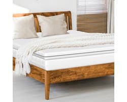Topper matras 180x200 cm - koudschuim - comfort plus tijk - topdekmatras 180x200 - 5 cm hoog - Stevig