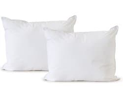 Hoofdkussen Latex - Kussen 60x70 cm - 2 Stuks Hoofdkussens