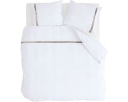 Walra Dekbedovertrek Timeless Chic - 240x220 - 100% Katoen (BCI) - Wit