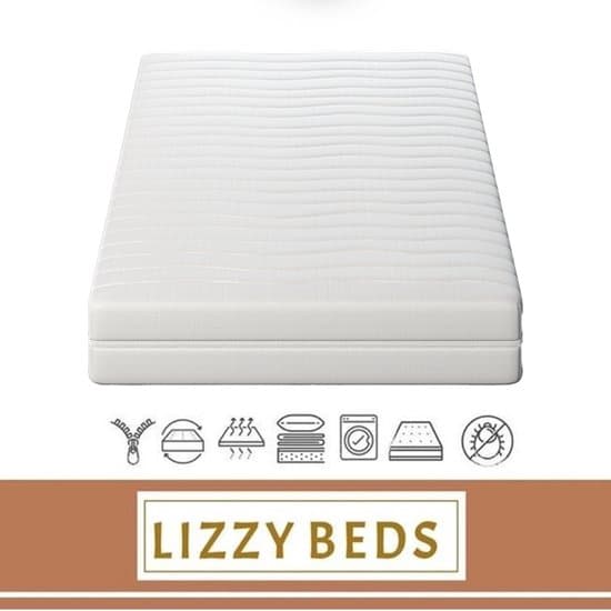 Budget Matras - Koudschuim HR25 - 14cm dik - Lizzybeds - 140x200cm