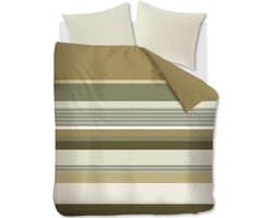 Beddinghouse Hylke dekbedovertrek - Lits-Jumeaux - 240x200/220 cm - Groen