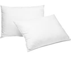 Homéé hoofdkussen Classic 60x70cm Hotel kwaliteit 100% Perkal katoen 2 stuks