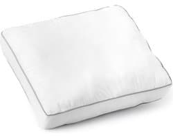 Homéé BOX hoofdkussen 3D Air 50x60/8cm tijk 100% katoen Perkal vormstabiele holle vezelbolletjes