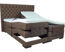 Slaaploods.nl Princess - Elektrische Boxspring inclusief matras - 160x200 cm - Zwart